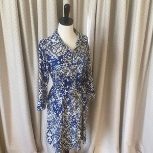 CAbi Jewel Shirt Dress sz Small
